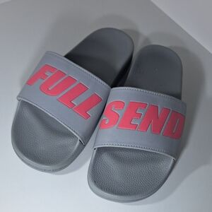 Slides ,Sandals "FULL SEND" Brans New